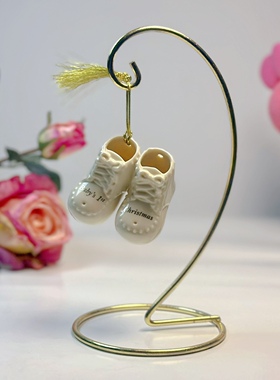 挂件婴儿鞋圣诞节创意摆件