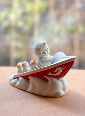 原单D56陶瓷白色雪娃雪宝