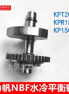 力帆摩托车配件NBF水冷发动机平衡轴总成KPT200KPR150厂家直销