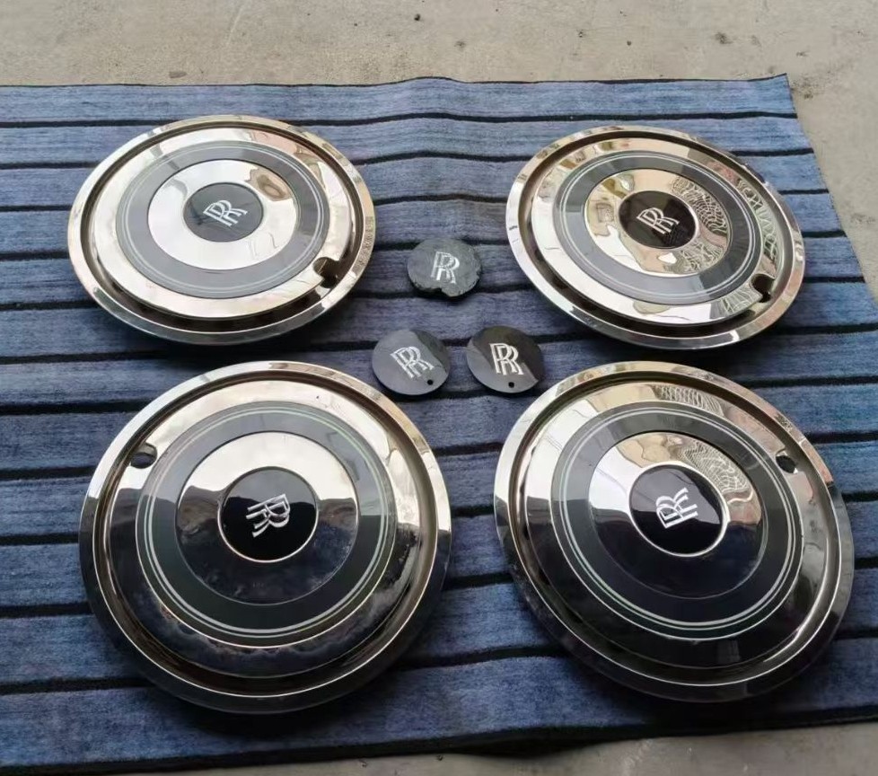 银刺劳斯莱斯轮毂盖原厂后轮毂盖