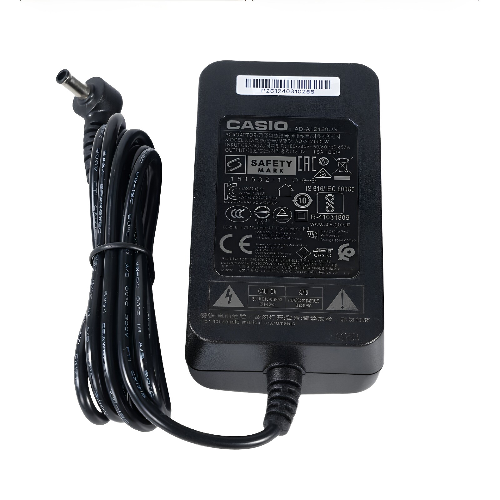 原装casio卡西欧CDP-S110 CDP-S100电源线适配充电器12V1.5A插头
