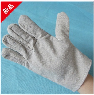 加厚帆布手套 复合 帆布手套 劳保手套 双层帆布手套