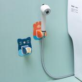 花洒支架固定座淋浴头喷头吸盘淋浴器配件免打孔浴室淋雨莲蓬底座