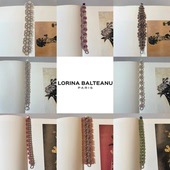 官方 LORINA BALTEANU Cha 26早春 繁奢气质镂空宝石手链合集