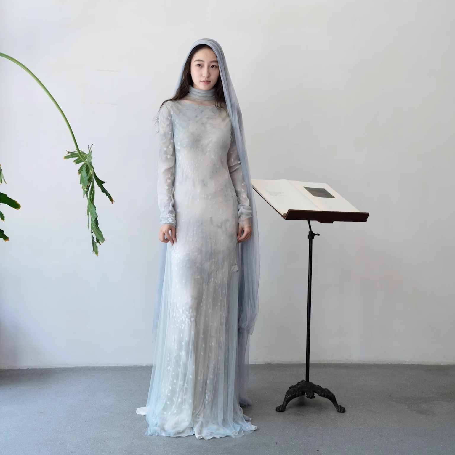 Cha 官方 | Cortana 婚纱礼服系列金合欢花连衣裙薄纱组合