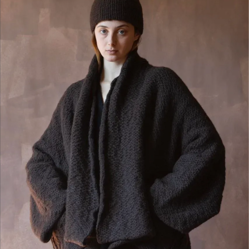 Cha官方 |Daniel Andresen 25秋冬 RADISH加厚牦牛绒和式短款外套