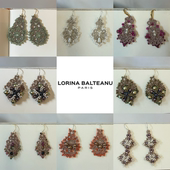 官方 LORINA BALTEANU Cha 26早春 繁奢气质镂空金属耳环合集
