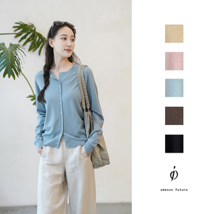 线上限定| io adesso futura澳大利亚Geelong绵羊毛四季经典开衫