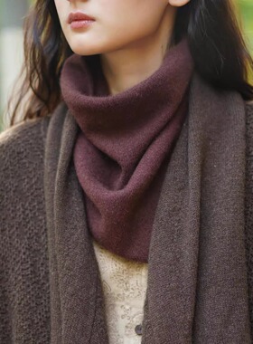 io adesso futura 人手一件 山羊绒三角小围脖