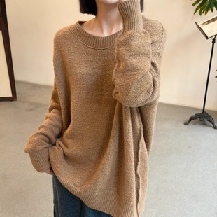 官方 Basil Daniel 24秋冬 丝羊毛宽松套头毛衣 Andresen Cha