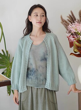 Cha 官方 | NITTO 25秋冬 PALETA 意大利手工美利奴羊毛针织开衫