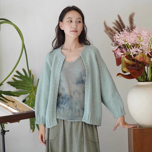 Cha 官方 | NITTO 25秋冬 PALETA 意大利手工美利奴羊毛针织开衫