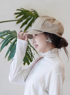 Cha官方 | Reinhard Plank 25秋冬PAUL INES意大利手工纯棉鸭舌帽