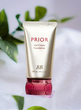 小猴子同款！日本资生堂prior新版保湿滋润BB霜粉底液防晒遮瑕30g