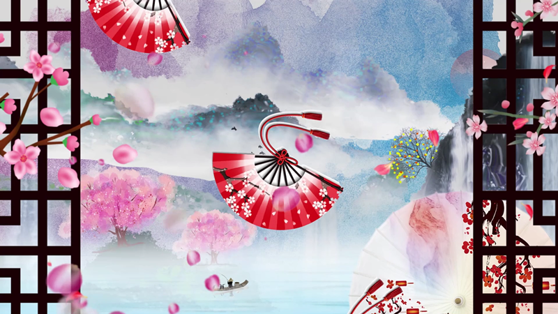 红昭愿配乐成品 古风舞蹈红昭愿表演背景视频 红昭愿led动态视频