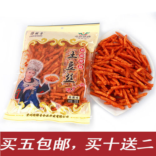 馋解香贵州特产开阳麻辣土豆丝