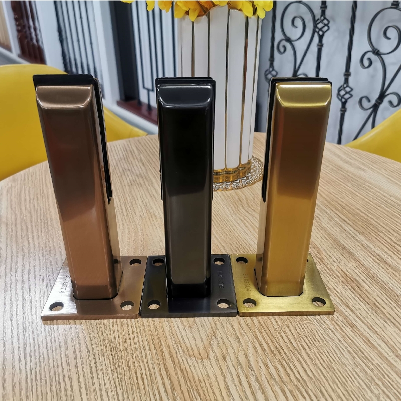 玻璃夹沙滩柱护栏楼梯扶手