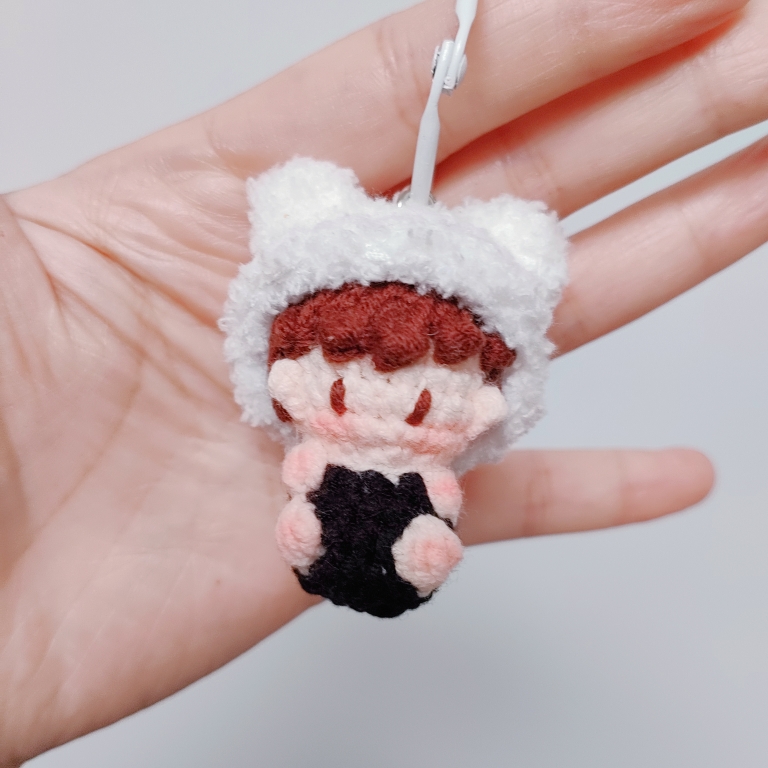 成品钩织十个勤天种地吧李昊周边钥匙扣挂件挂饰礼物