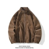 秋冬原创抖音白底平铺大码双领皮衣皮夹克外套男J861P88控138，男装夹克，电商A029