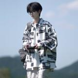 延续相机片港风大码长袖衬衫衬衣男C609长袖C630P50控78，男装衬衫，电商A029