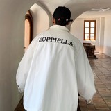 2025秋冬新款内景大码港风宽松绣花夹克外套男J839P80控118，男装夹克，电商A029