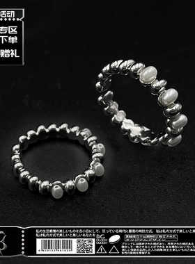 开口可调节小众天然珍珠高级感