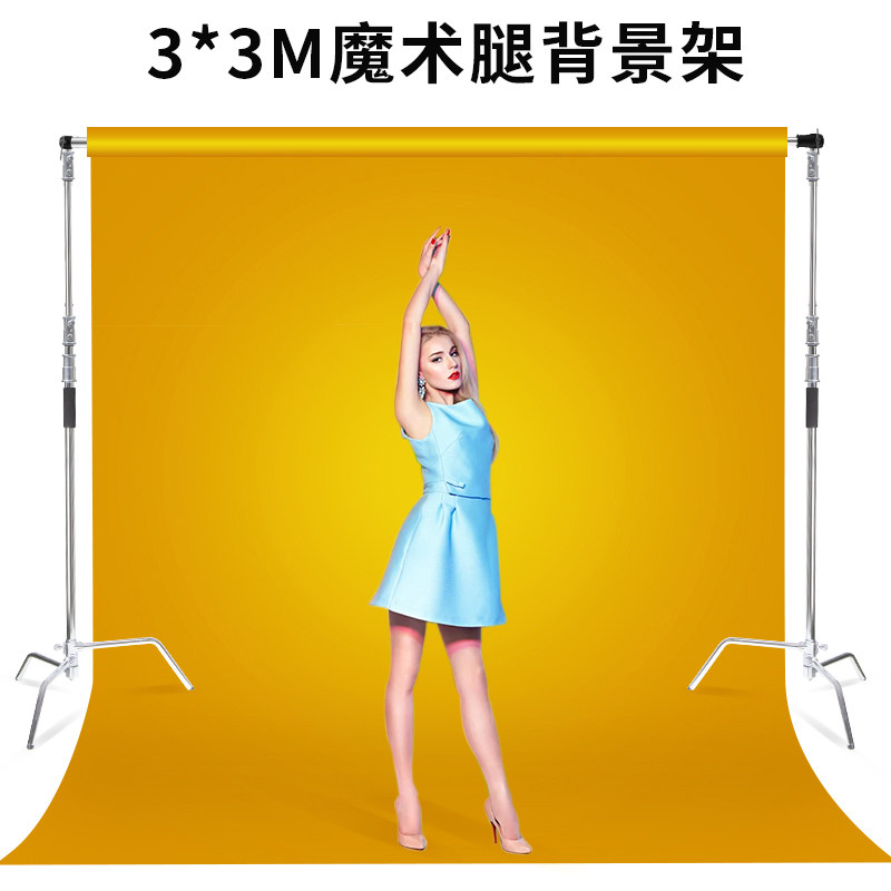 摄影背景架伸缩杆3米支架背景墙