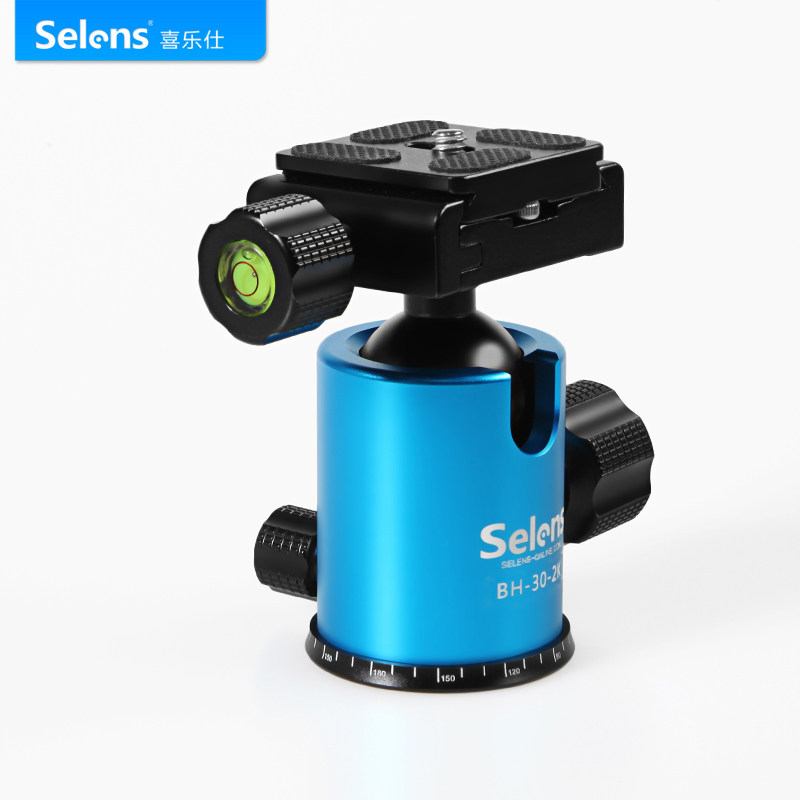 selens三脚架云台滑轨阻尼全景