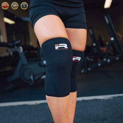 IronRebel正品专业力量举健身训练套膝护膝套KneeSleeves2.0黑绿