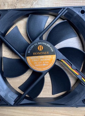 全新迪生婴儿温箱HONDALY EFB-12E12L DC12V医疗设备专用风机风扇