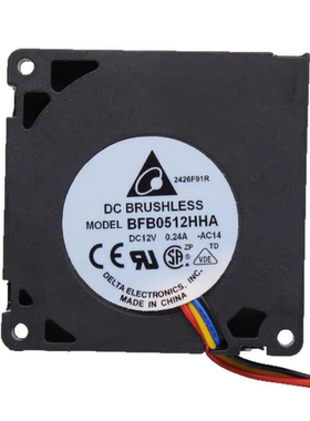 全新台达BFB0512HHA501012V0.24A5CM/厘米离心涡轮风扇鼓风