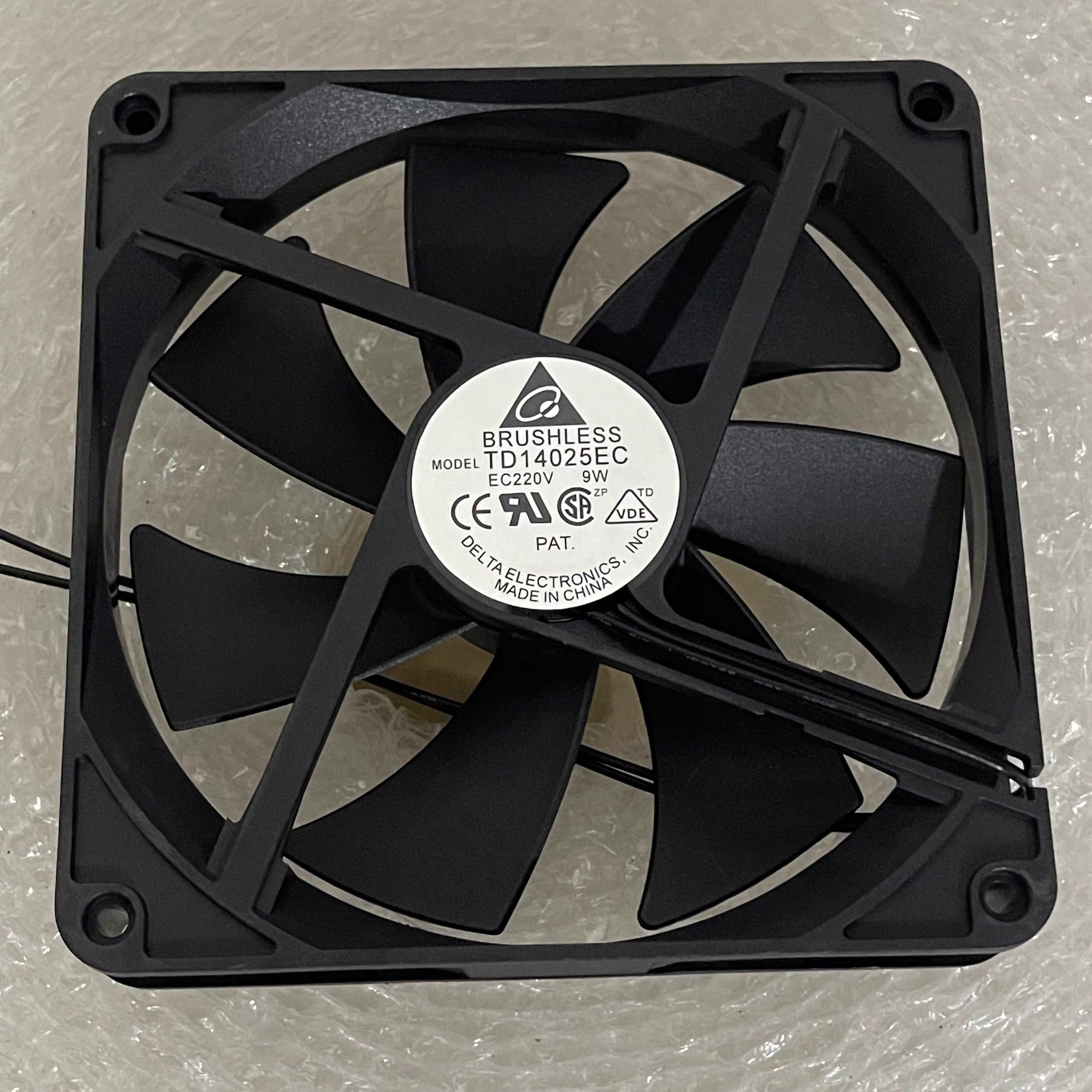台达TD14025EC 大风散热风扇EC110-220V 14cm柜机箱风机