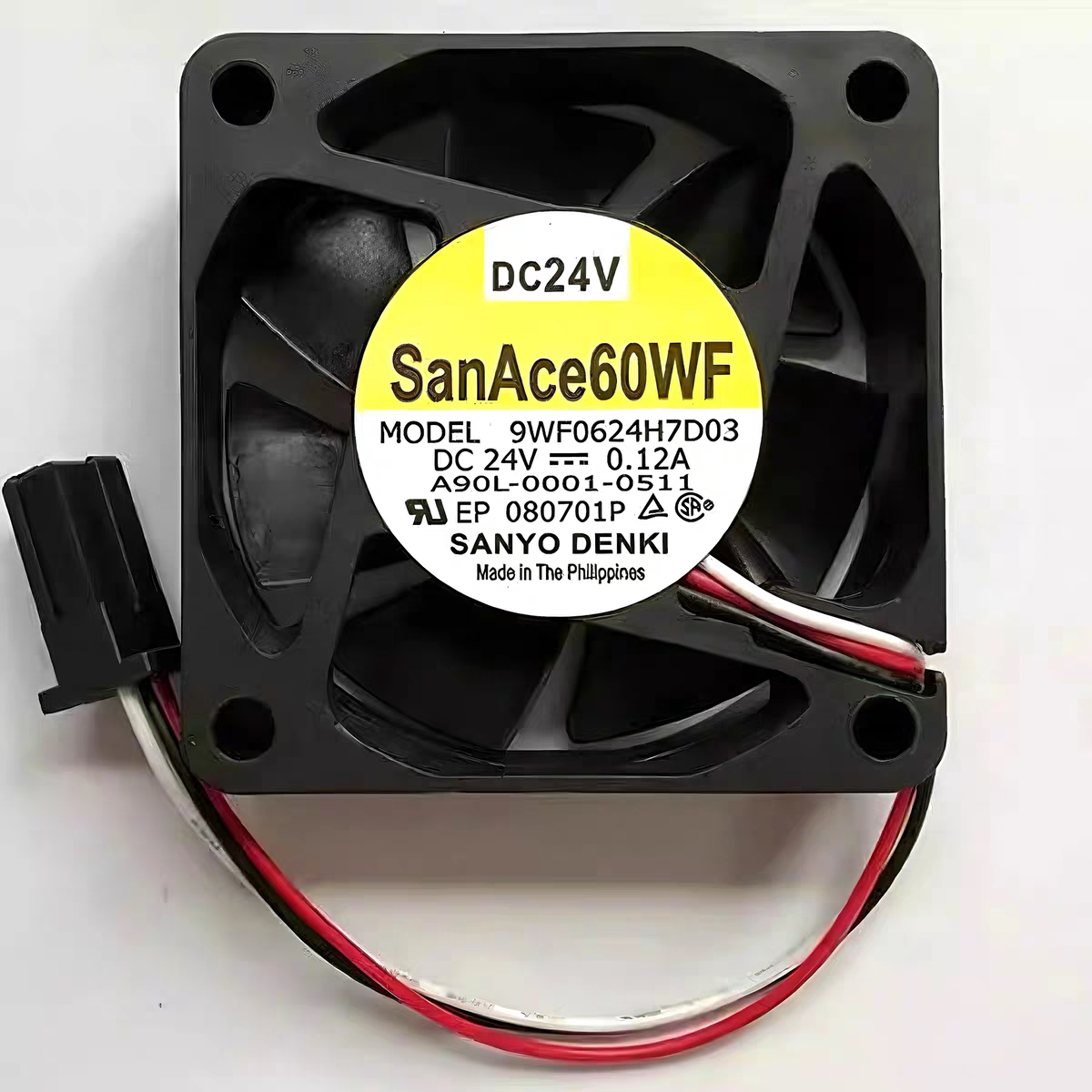 三洋SanAce60 9WF0624H7/H4D03/D05/404 24V FANUC 发那科风扇 - 实物图