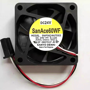 三洋SanAce60 9WF0624H7/H4D03/D05/404 24V FANUC 发那科风扇