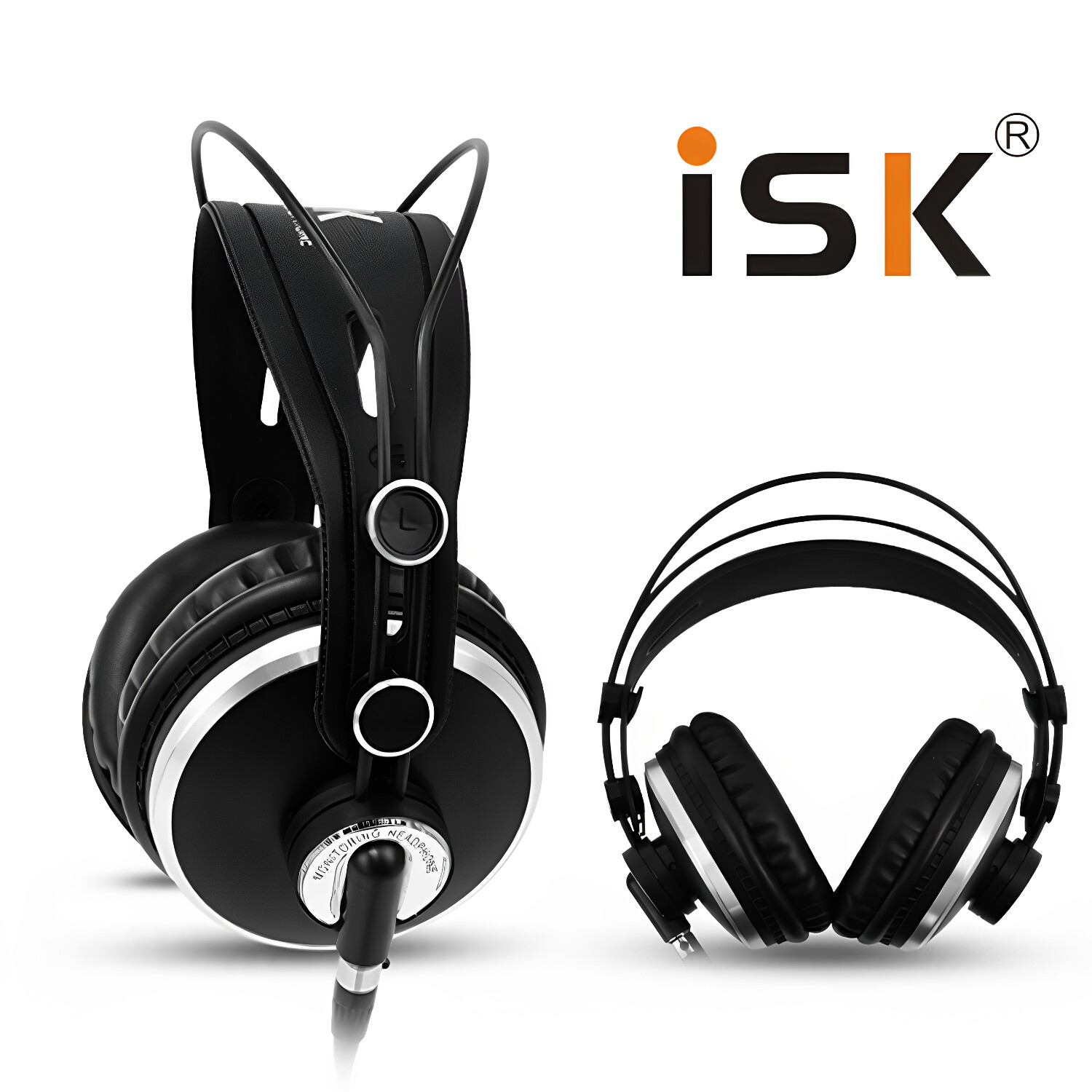 ISK HP-980全封闭专业头戴式监听耳机录音棚电脑声卡唱歌主播通用