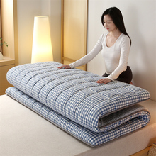 全棉棉花床垫家用软垫卧室海绵垫折叠床褥学生宿舍单人垫被地铺睡