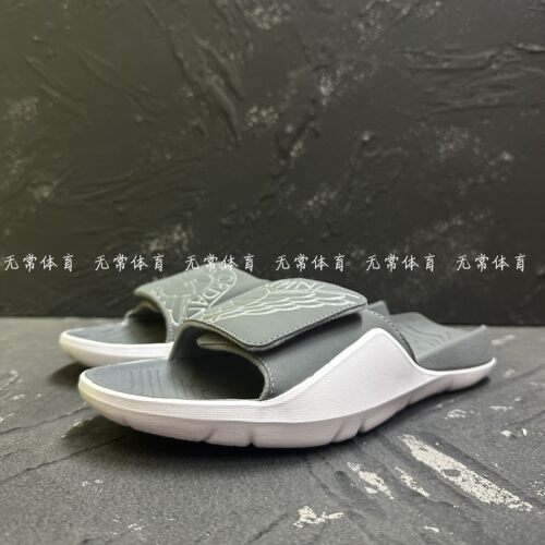 Nike 耐克 Air Jordan Hydro 7 AJ纯白情侣运动拖鞋   AA2517-002