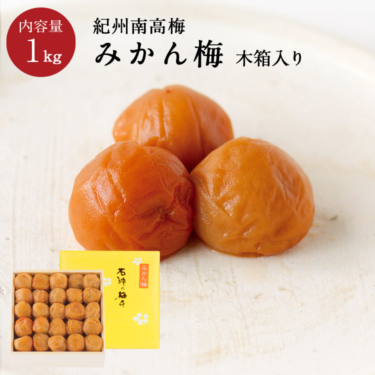 歌山特产纪州南高梅橘子味梅子