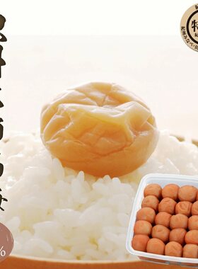 日本直邮 和歌山纪州南高梅梅干 蜂蜜味梅干 中粒 盐分6% 600g