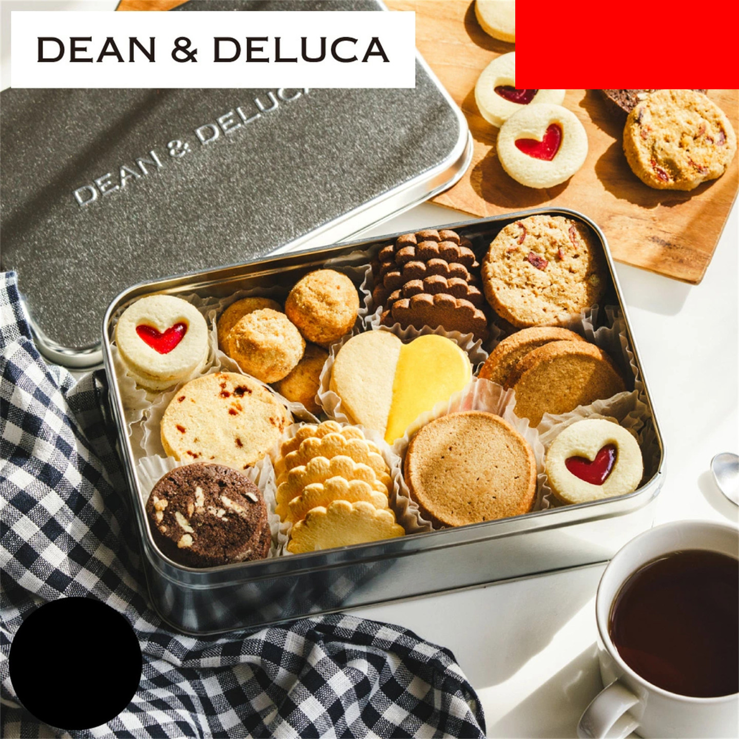 日本直邮 DEAN & DELUCA 美式饼干罐 曲奇高级礼盒 11种类共45枚