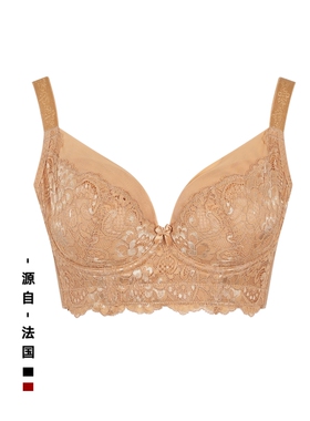 法国EMIN KIANGA文胸女高端内衣上托聚拢矫正收副乳定型性感胸罩