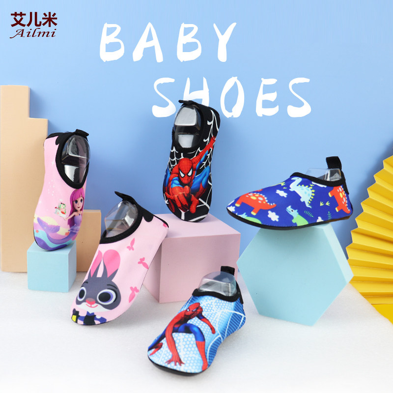 薄款防滑幼儿园早教袜套