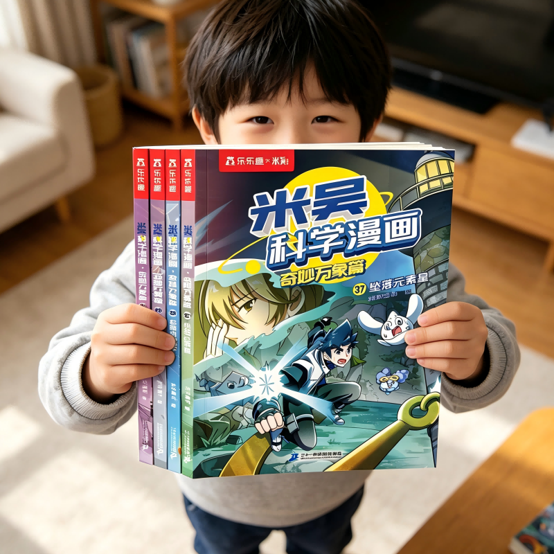 【现货】米吴科学漫画书第十辑37-40册正版阿基奇妙万象篇1-33-36-40全套儿童科普绘本这不科学啊实验小学生课外阅读书籍绘本L