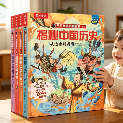 新品上市】揭秘中国历史科普绘本
