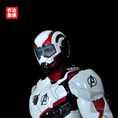 乔爸重涂 合金 量子服 托尼头盔 MK47钢铁侠 上色改色