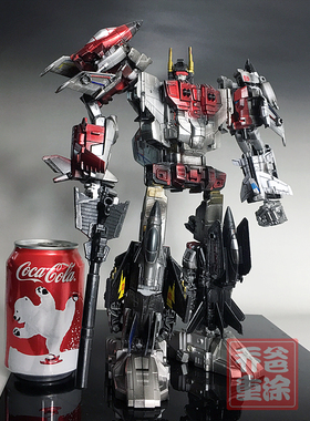 乔爸重涂 变形金刚 大无畏 idw合体战争 组合金刚 飞行太保 成品