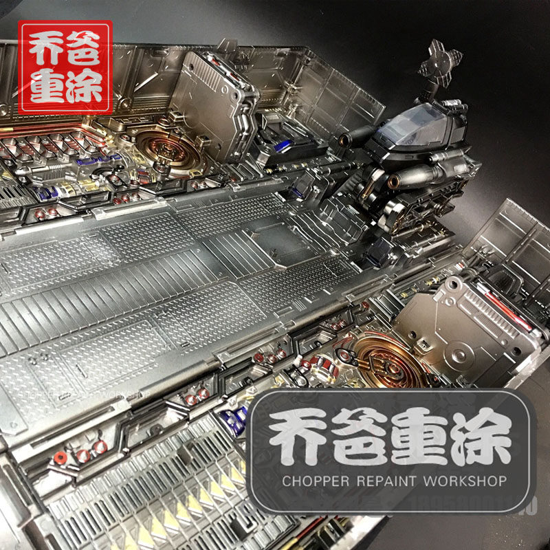 乔爸重涂 黑苹果 擎天司令 mpp10 车厢 平头 合金 代工上色成品