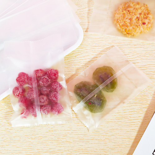 烘焙花茶内装磨砂透明中封打包袋