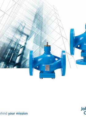 Johnsoncontrols江森自控DN200电动座阀VGA8201RY+VAP3000L执行器