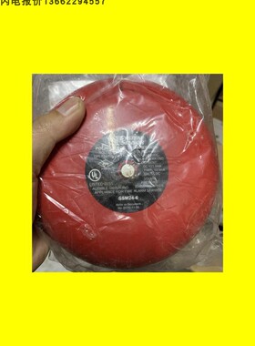 JOHNSONCONTROLS江森自控消防警铃火灾报警设备红色警铃壁挂式